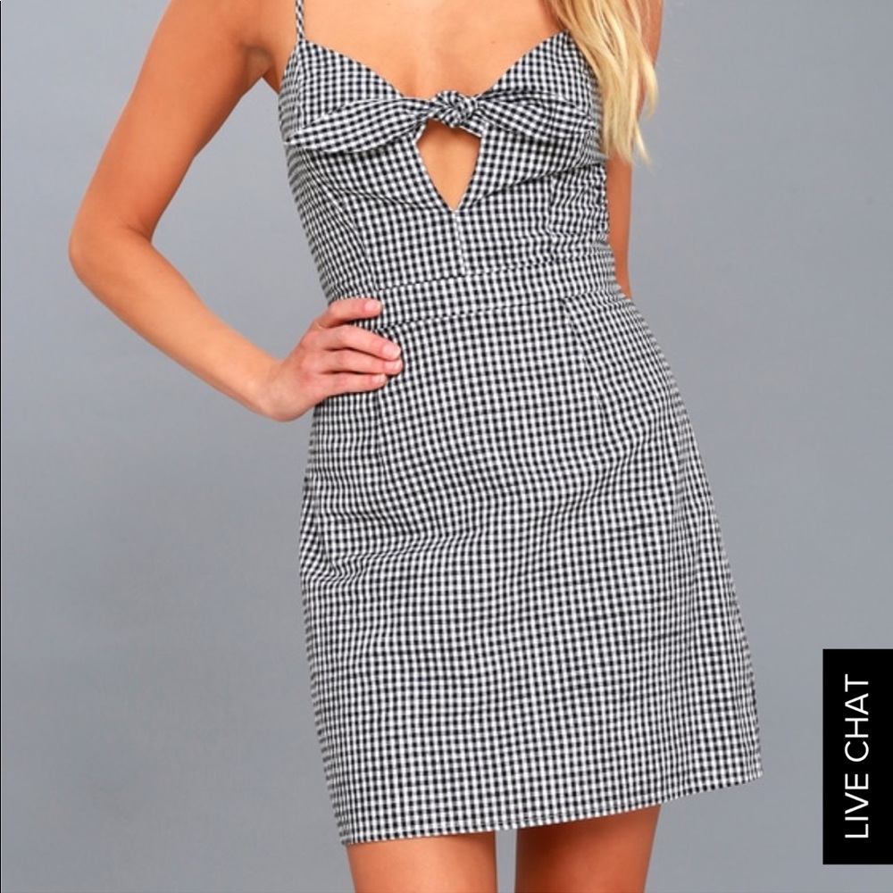 Gingham dress - Picture 3 of 7